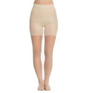 Spanx Womens Higher Power Shaping Sheers Not High Waist Size F Nude Shapewear